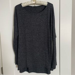 2/$14 Gibson Charcoal Gray Black Long Sleeve T-shirt